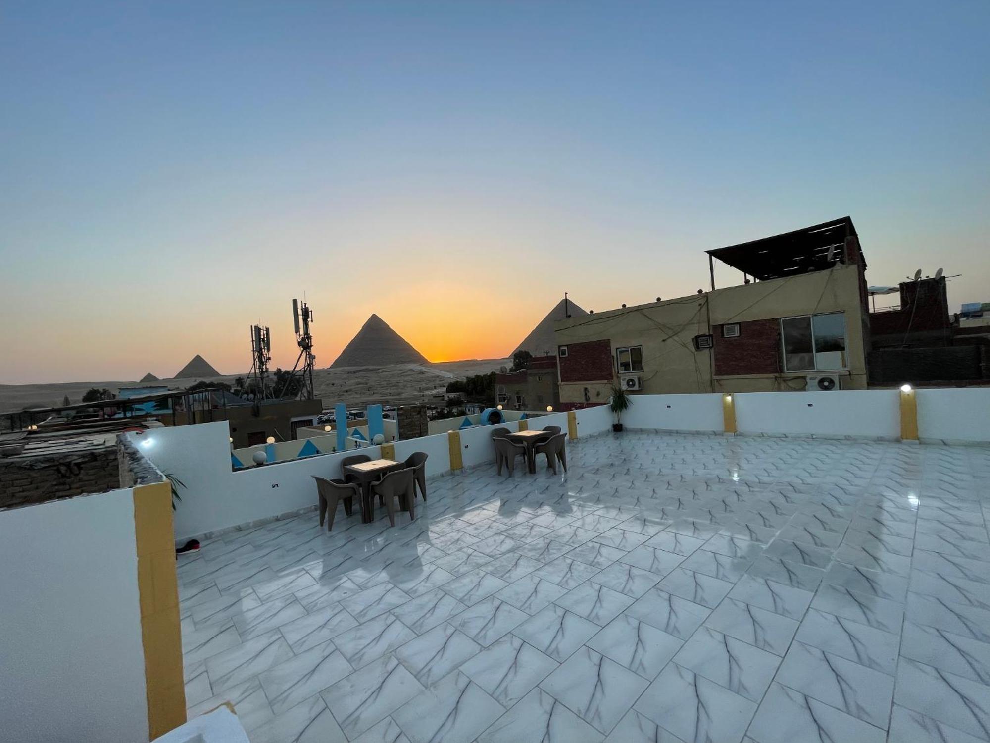 Basha Pyramids Inn Kafrat al Jabal Exterior foto