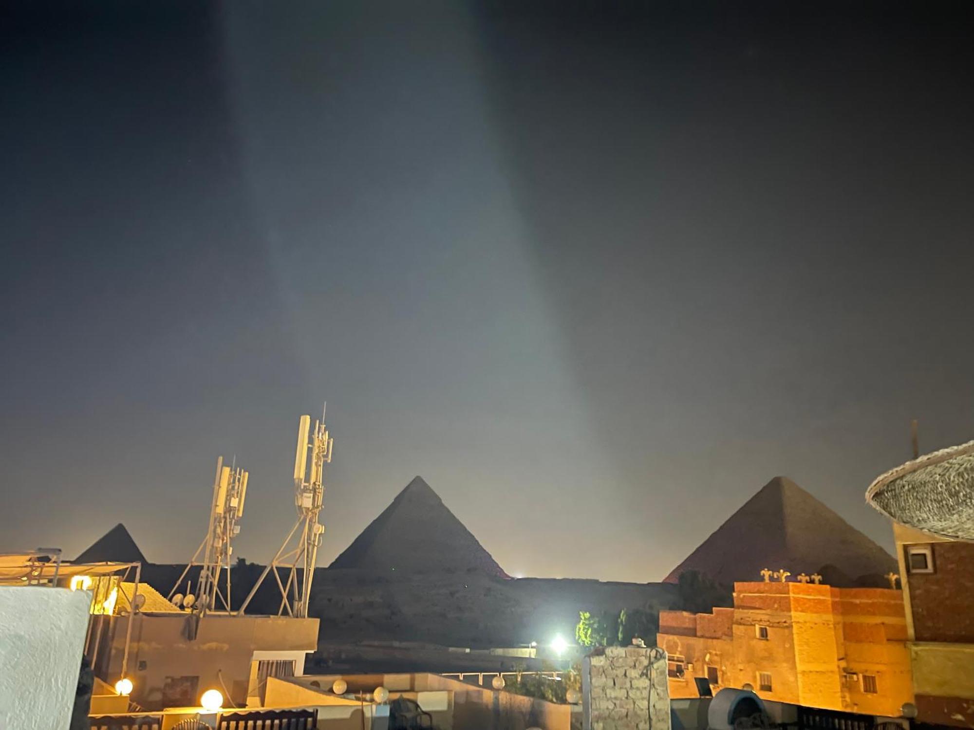 Basha Pyramids Inn Kafrat al Jabal Exterior foto
