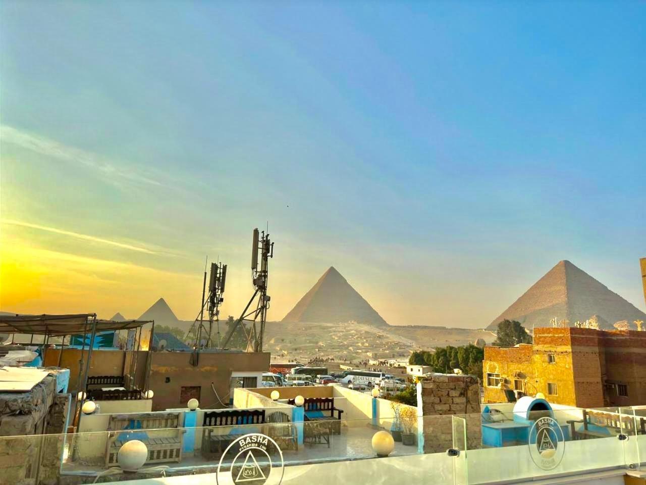 Basha Pyramids Inn Kafrat al Jabal Exterior foto